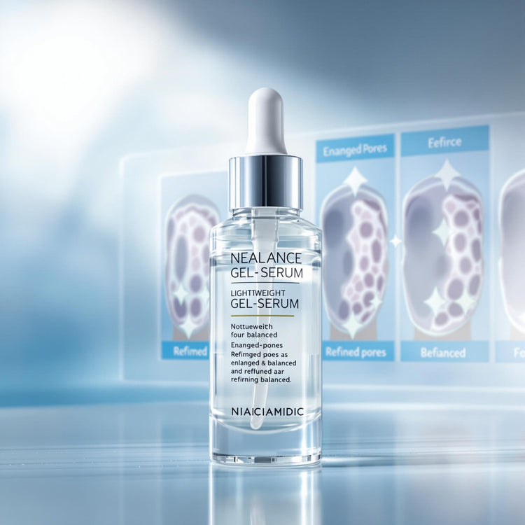 Klärendes Serum mit Niacinamid für ölige Haut und verfeinerte Poren