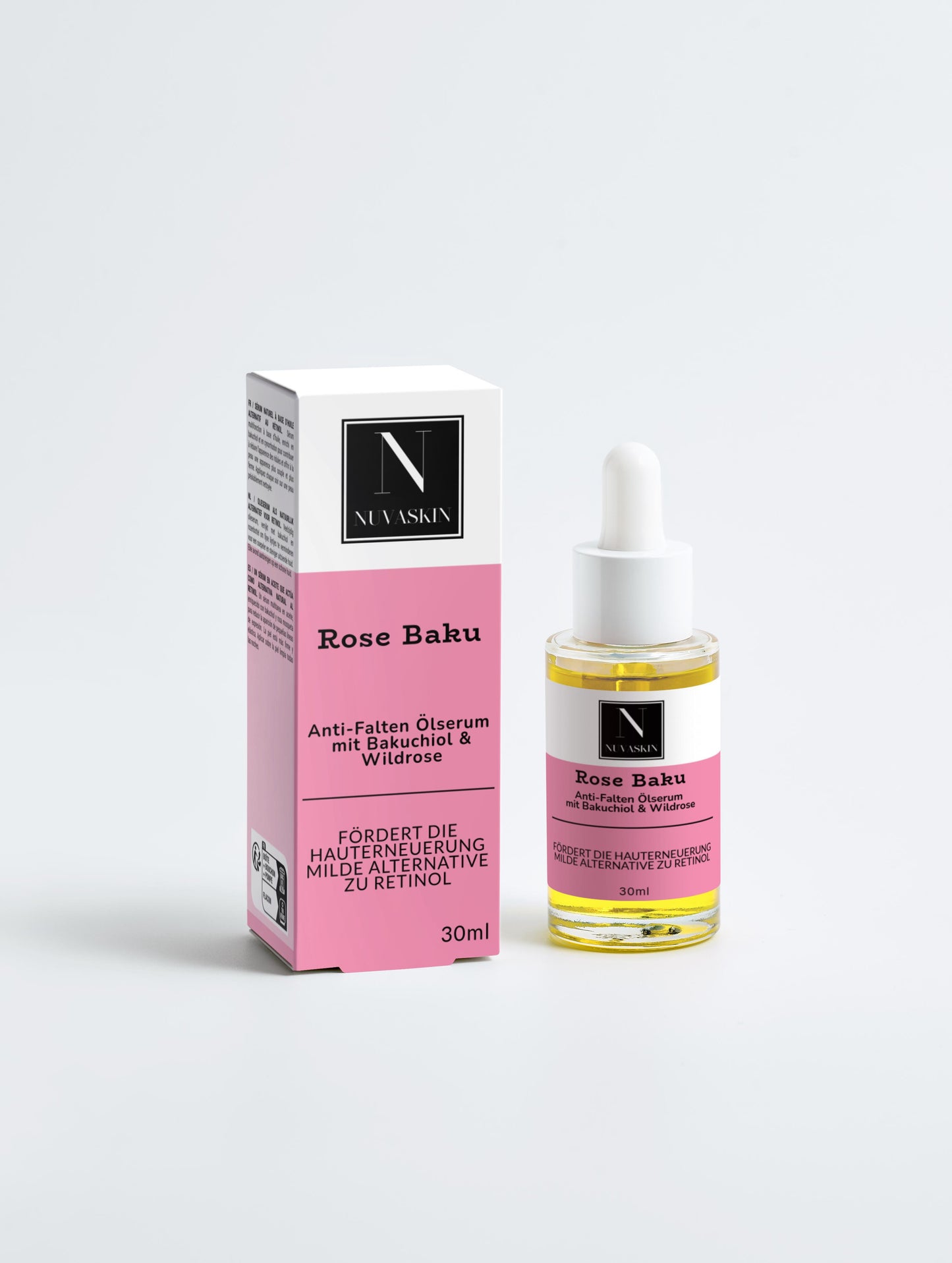 Rose Baku - Luxurious anti-wrinkle oil serum with bakuchiol & wild rose