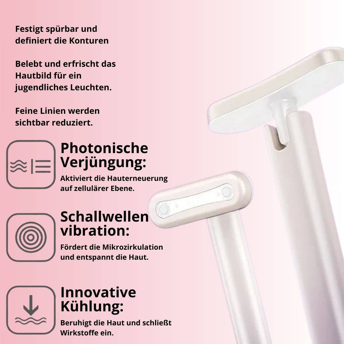 NUVASKIN™ MagicTouch - 4-in-1 skin care device