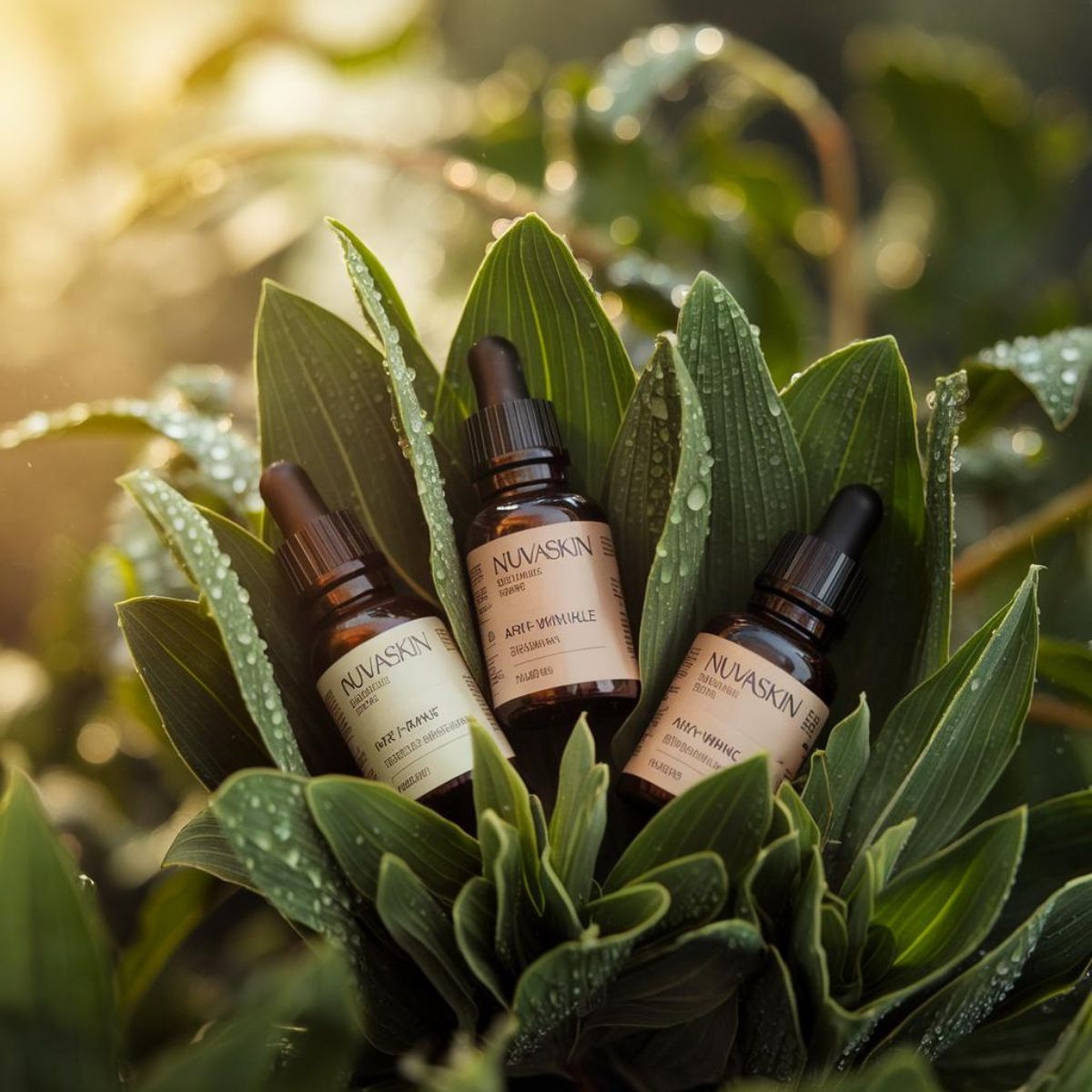 Naturkosmetik Gesichtsseren mit Anti-Falten Wirkung