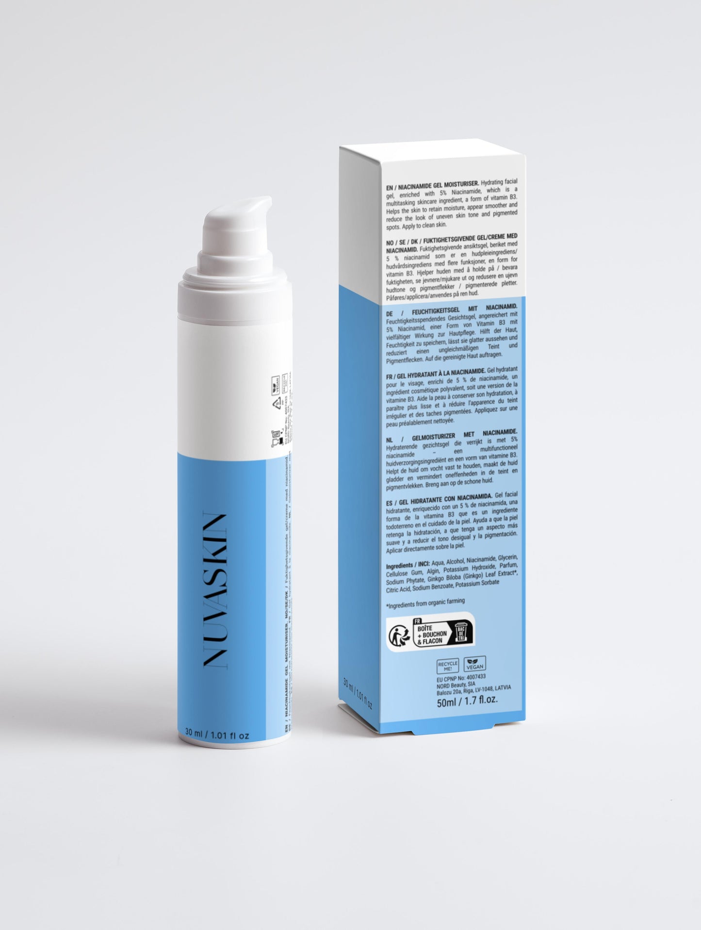 NiaGlow - Balancing Moisturizing Gel with 5% Niacinamide