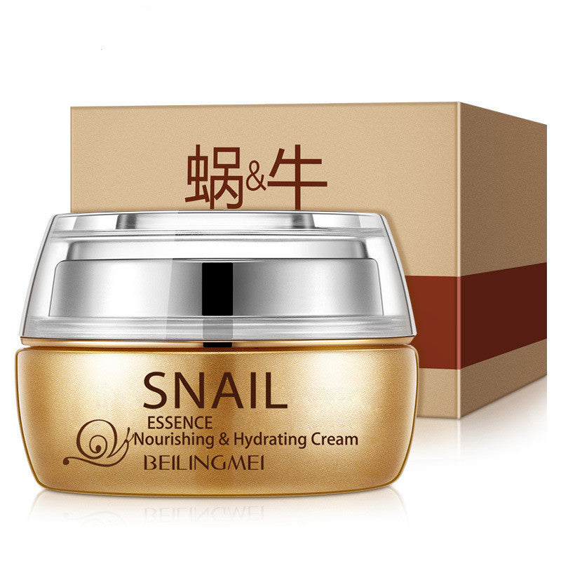 BEILINGMEI Snail Essence Nourishing & Hydrating Cream mit Verpackung