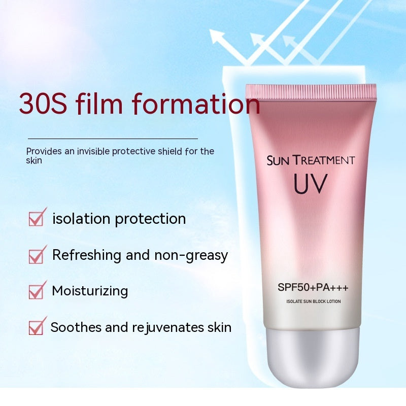 Sonnenschutz LSF 50 – Leichtes UV-Schutzfluid fürs Gesicht (60 ml)