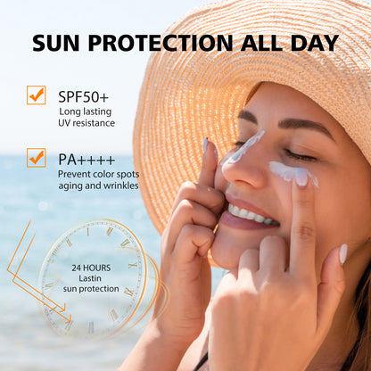 Hyaluron acid moisturizing protective gel summer outdoor moisturizing, non-oily, UV rays