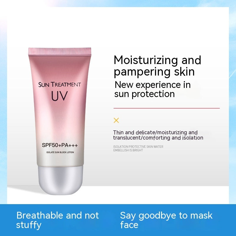 Sonnenschutz LSF 50 – Leichtes UV-Schutzfluid fürs Gesicht (60 ml)