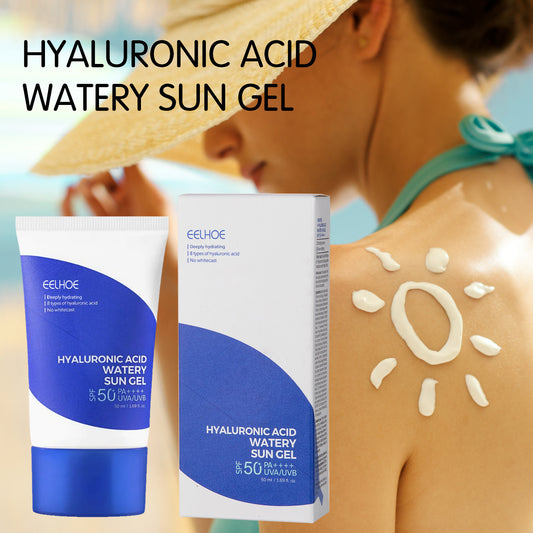 Hyaluron acid moisturizing protective gel summer outdoor moisturizing, non-oily, UV rays