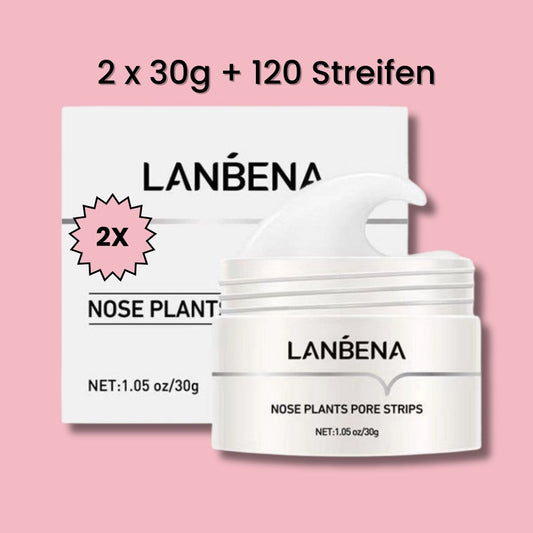 2 x LANBENA Nose Pore Strips - Blackhead & Acne Remover