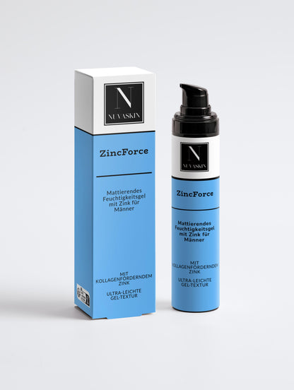 ZincForce - Mattifying Moisturizing Gel with Zinc for Men